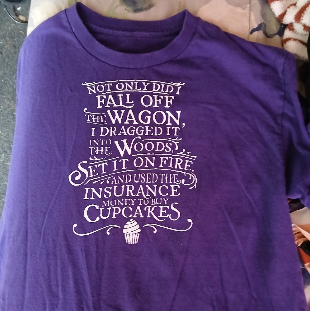 Cotton On Purple Graphic Tee - Short Sleeve